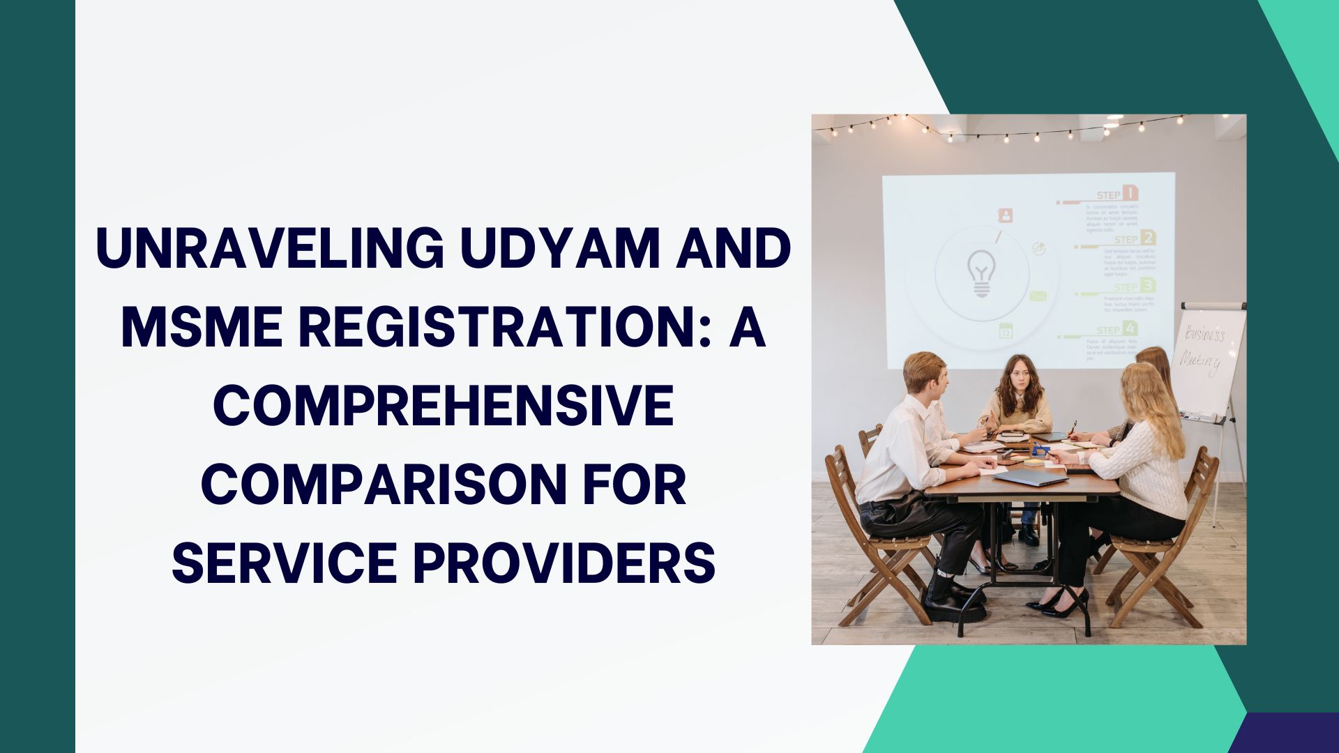 Unraveling Udyam and MSME Registration: A Comprehensive Comparison for Service Providers