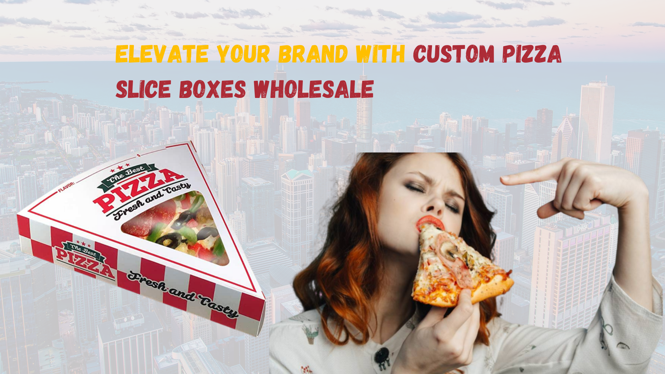 Elevate Your Brand with Custom Pizza Slice Boxes Wholesale