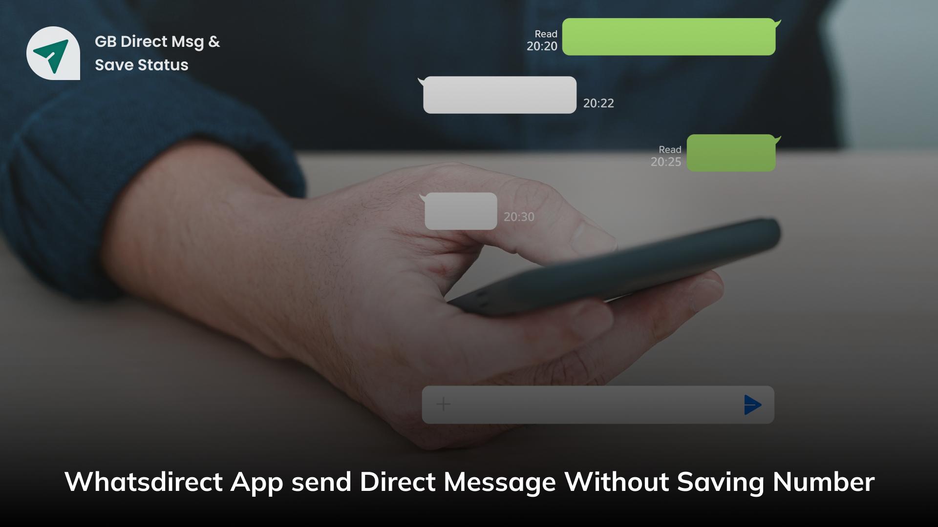 Whatsdirect App send Direct Message Without Saving Number